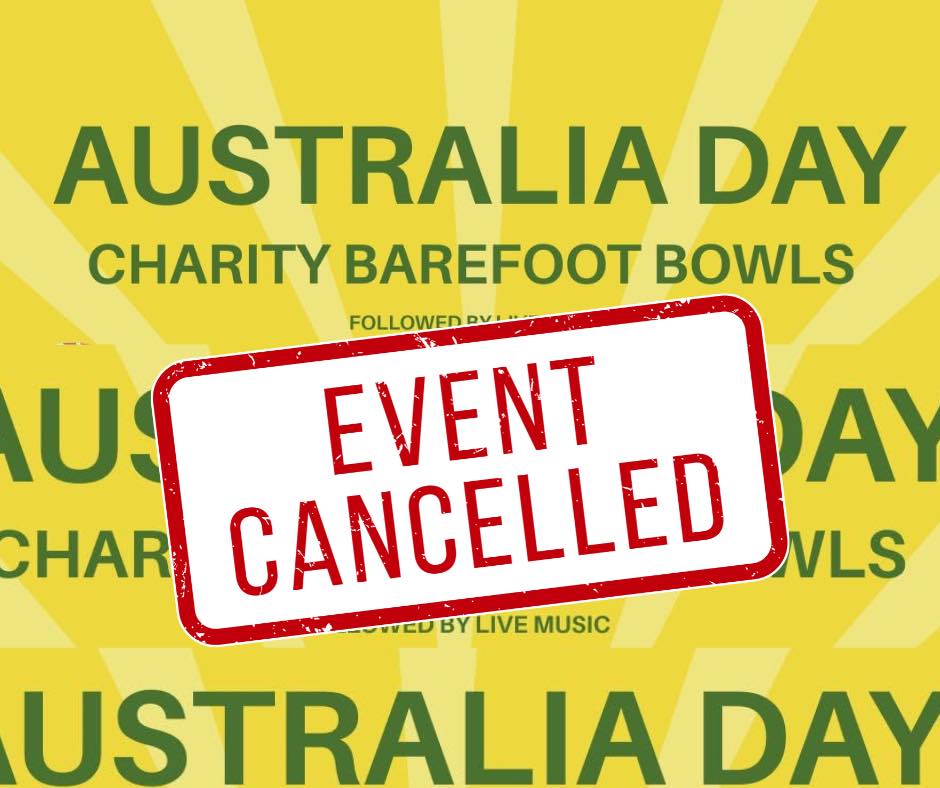 Featured image for “Australia Day Barefoot Bowls Cancelled: Event Update”