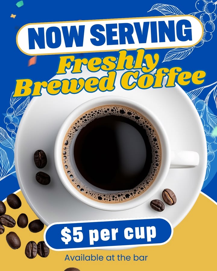 Featured image for “Freshly Brewed Coffee Now at Leeton Bowls”