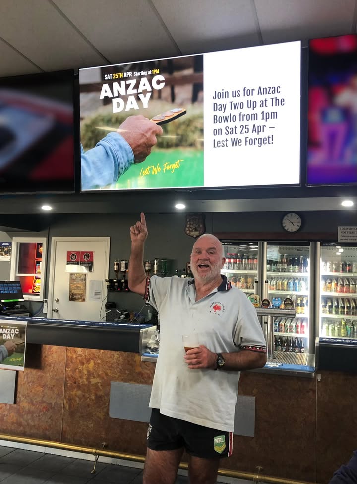 Featured image for “ANZAC Day Two Up at Leeton Bowls”