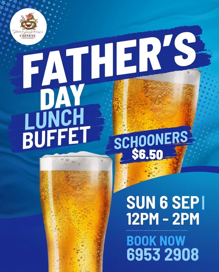 Featured image for “Father’s Day Lunch Buffet at Leeton Bowls – Sunday 6 Sept”