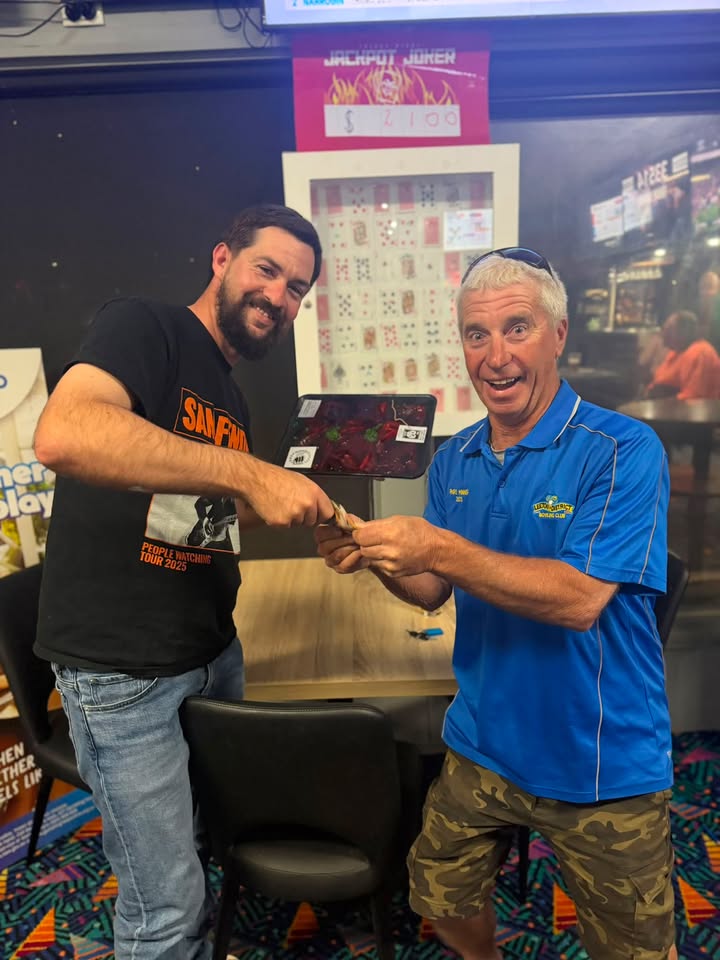Featured image for “Benny Pope Wins $2,100 Joker Jackpot at Leeton Bowls”