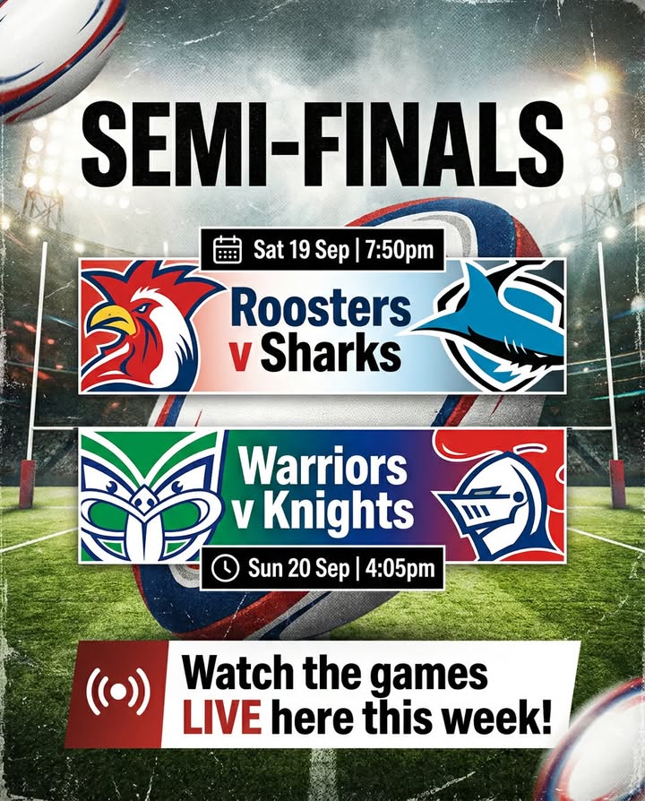 Featured image for “NRL Semi-Finals Live on the Big Screen at Leeton Bowls”